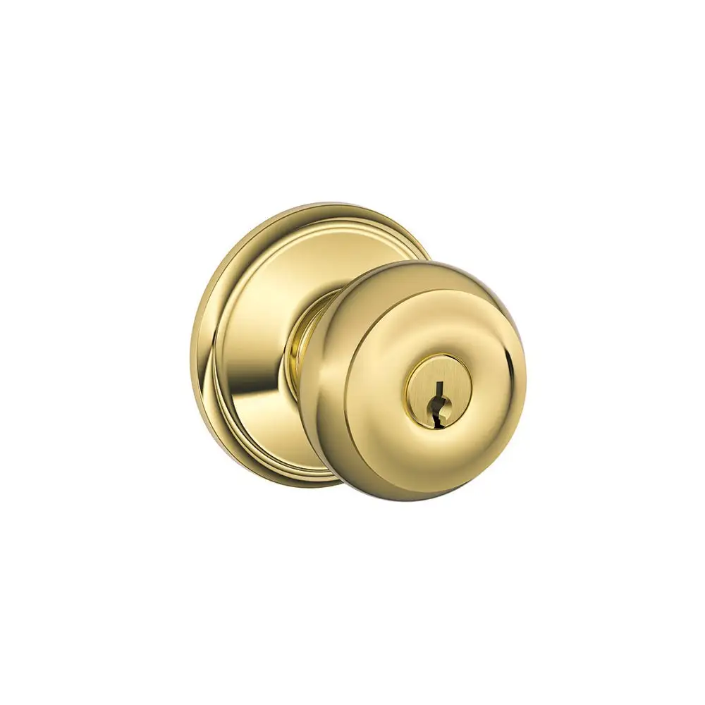 Schlage F51A GEO ACC RH 505 Georgian Accent Keyed Entry Knob