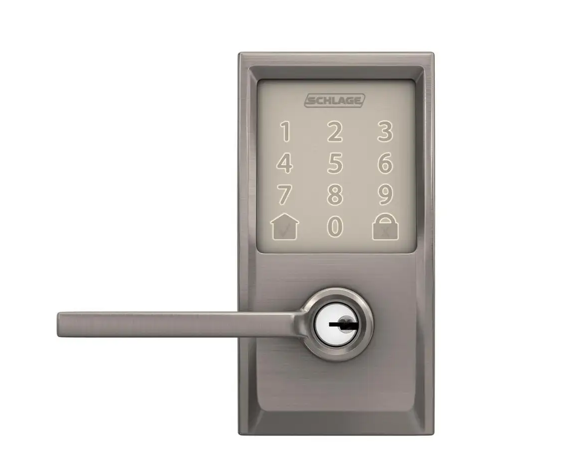 Schlage FE789WBVCEN619LAT Encode WiFi Deadbolt with Latitude Lever