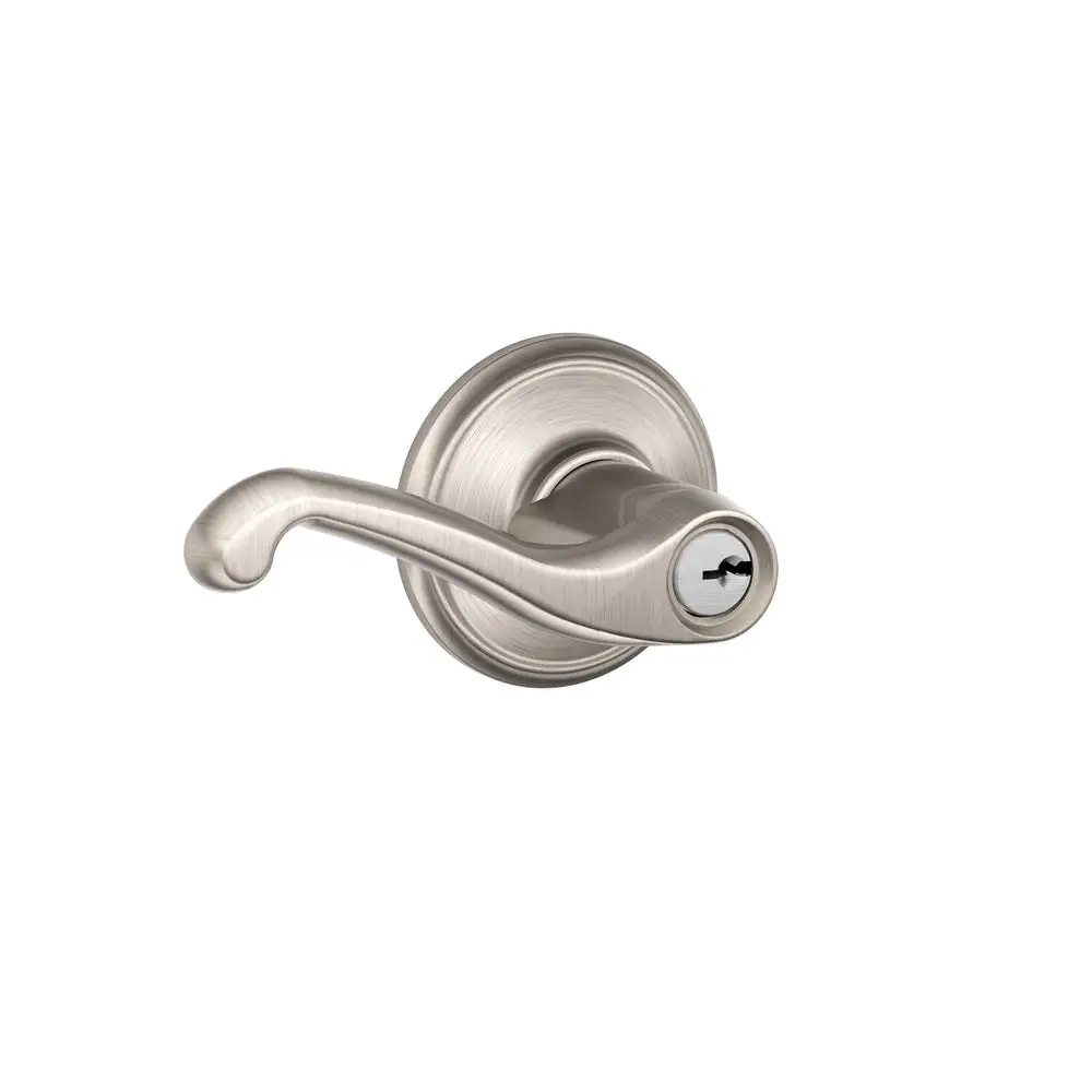 Schlage F51FLA619NHKA4 Flair Entry Lever