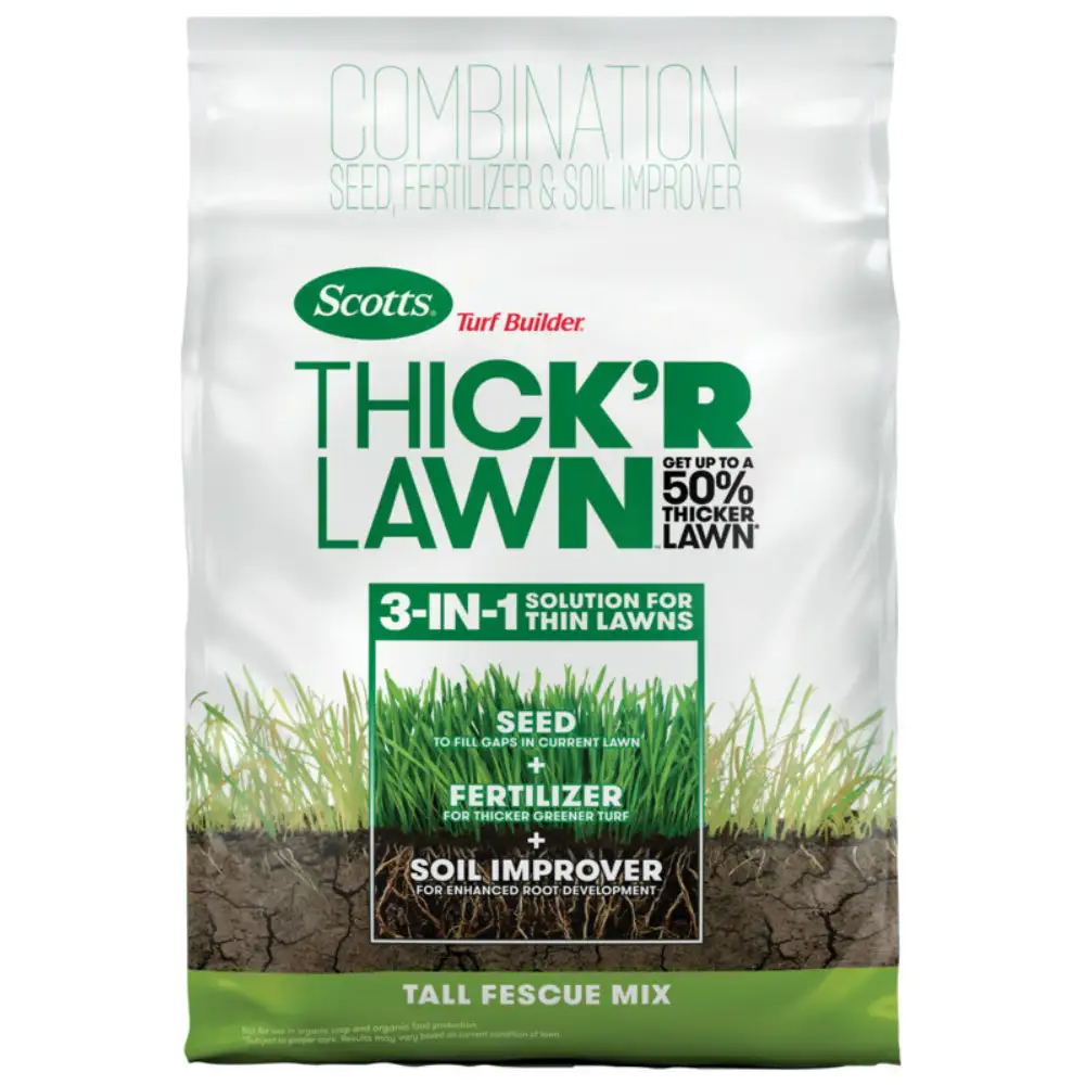 Scotts 30075B Turf Builder Thick'R Lawn Tall Fescue Grass Seed