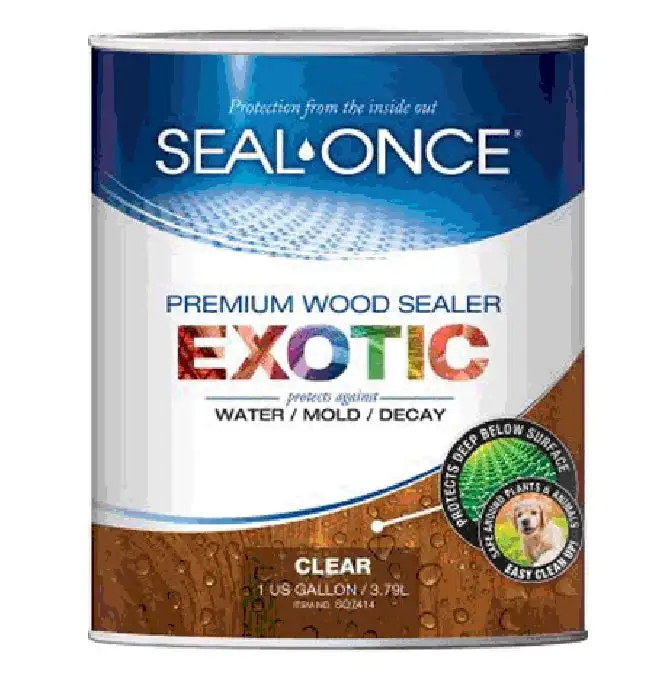 Seal-Once 7414 EXOTIC Premium Wood Sealer