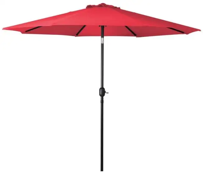 Seasonal Trends 69867 Crank Umbrella With 9' Steel Pole