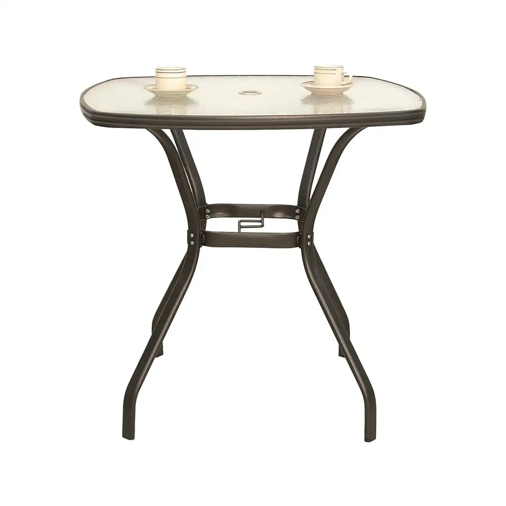 Seasonal Trends D6E36KOHJ33 Glass Top Balcony Table