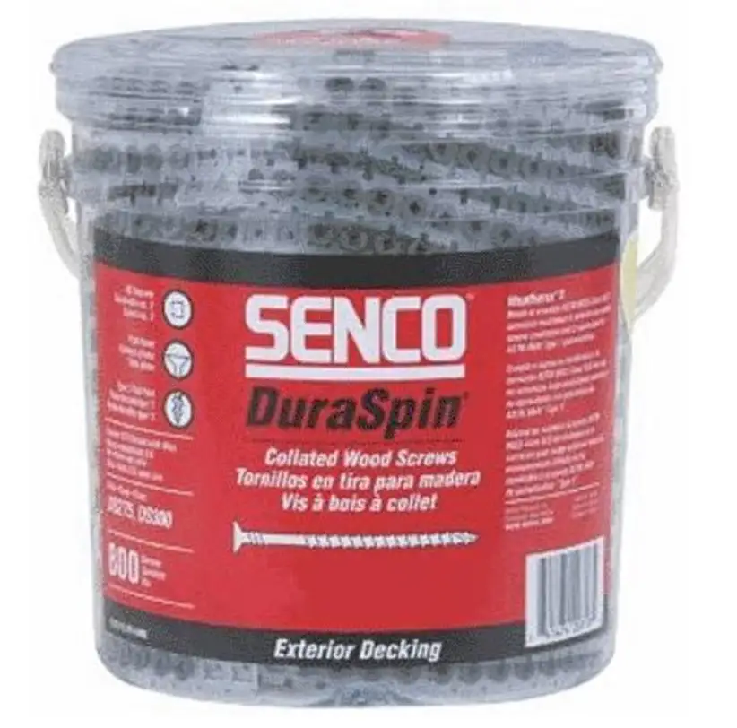 Senco 08D300W Duraspin Collated Decking Screw