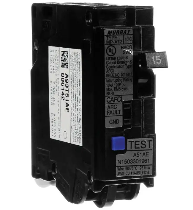 Siemens MPA115AFCP Combination Single Arc Fault Breaker