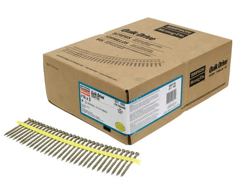 Simpson Strong-Tie DSVT3S Square Flat Head Deck Screws