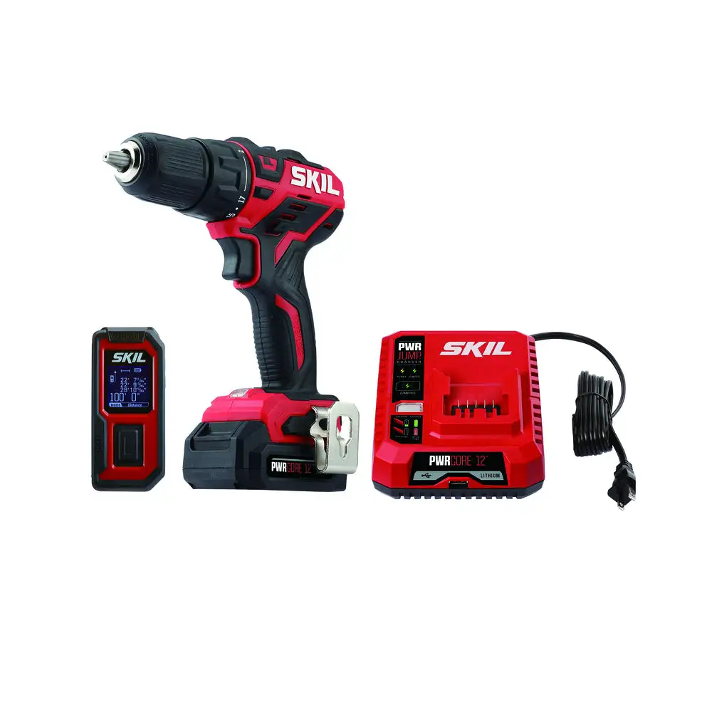 Skil CB737501 PWRCore 12 Drill Driver and Laser Measure Kit