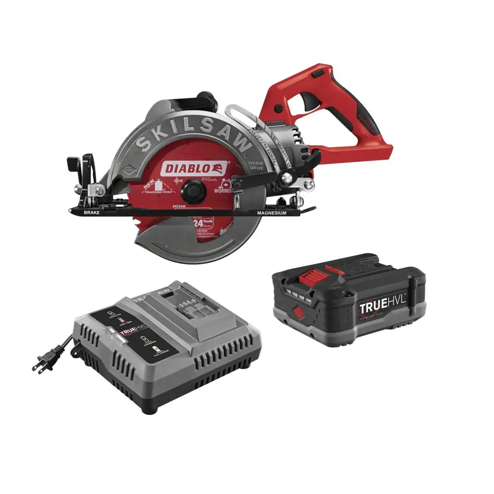 Skilsaw SPTH77M-12 TrueHVL Worm Drive Circular Saw Kit