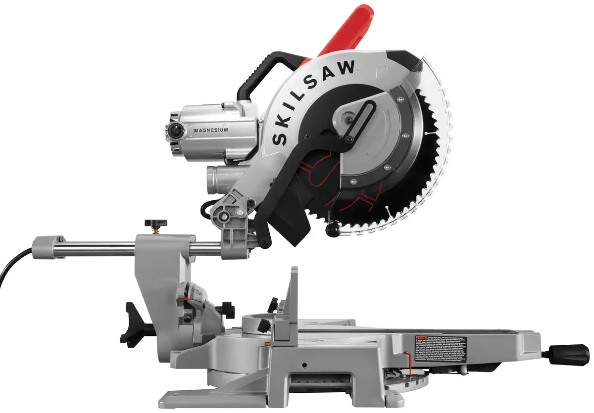 Skilsaw SPT88-01 Worm Drive Dual Bevel Sliding Miter Saw