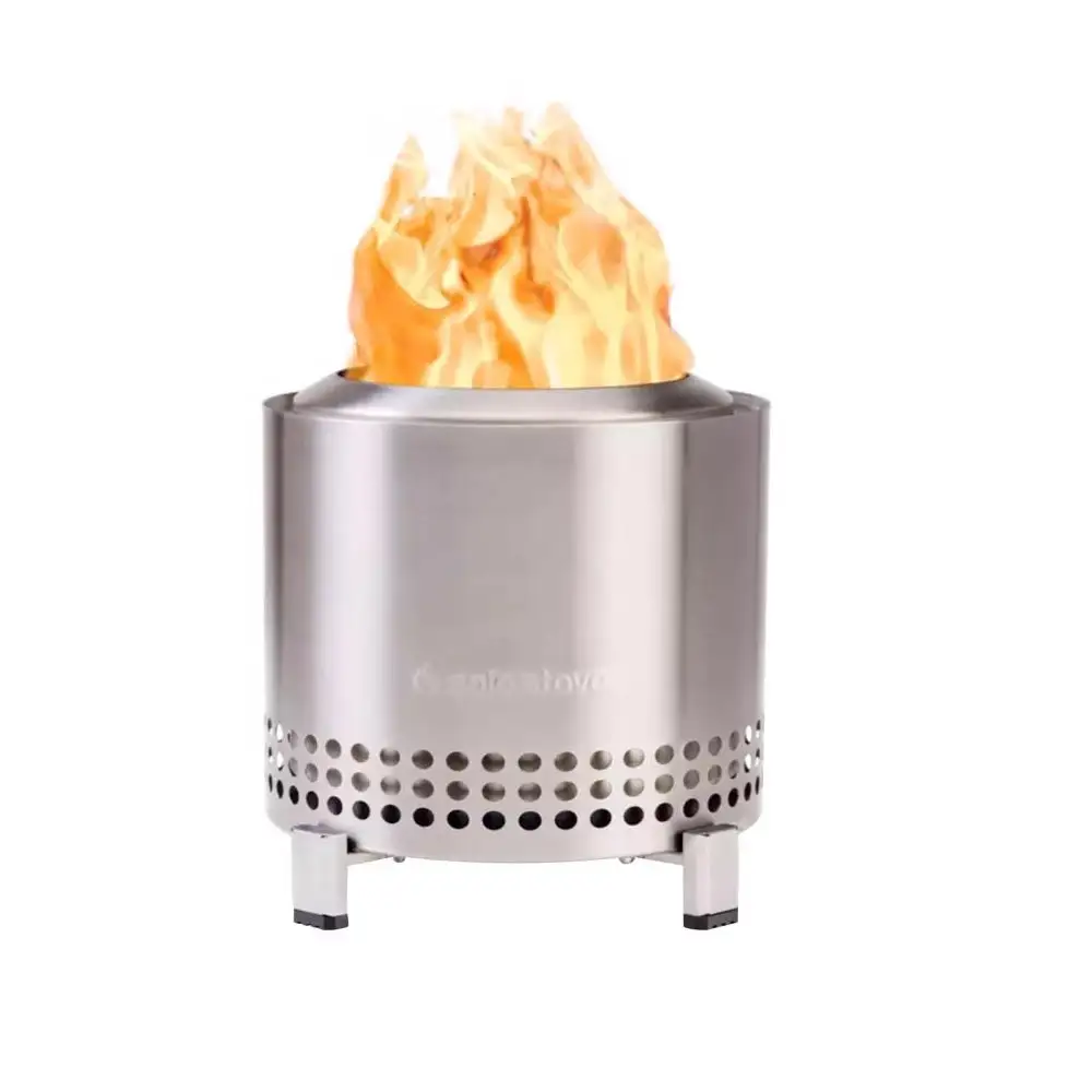 Solo Stove SSMESA-XL-SS Mesa XL Round Fire Pit with Stand