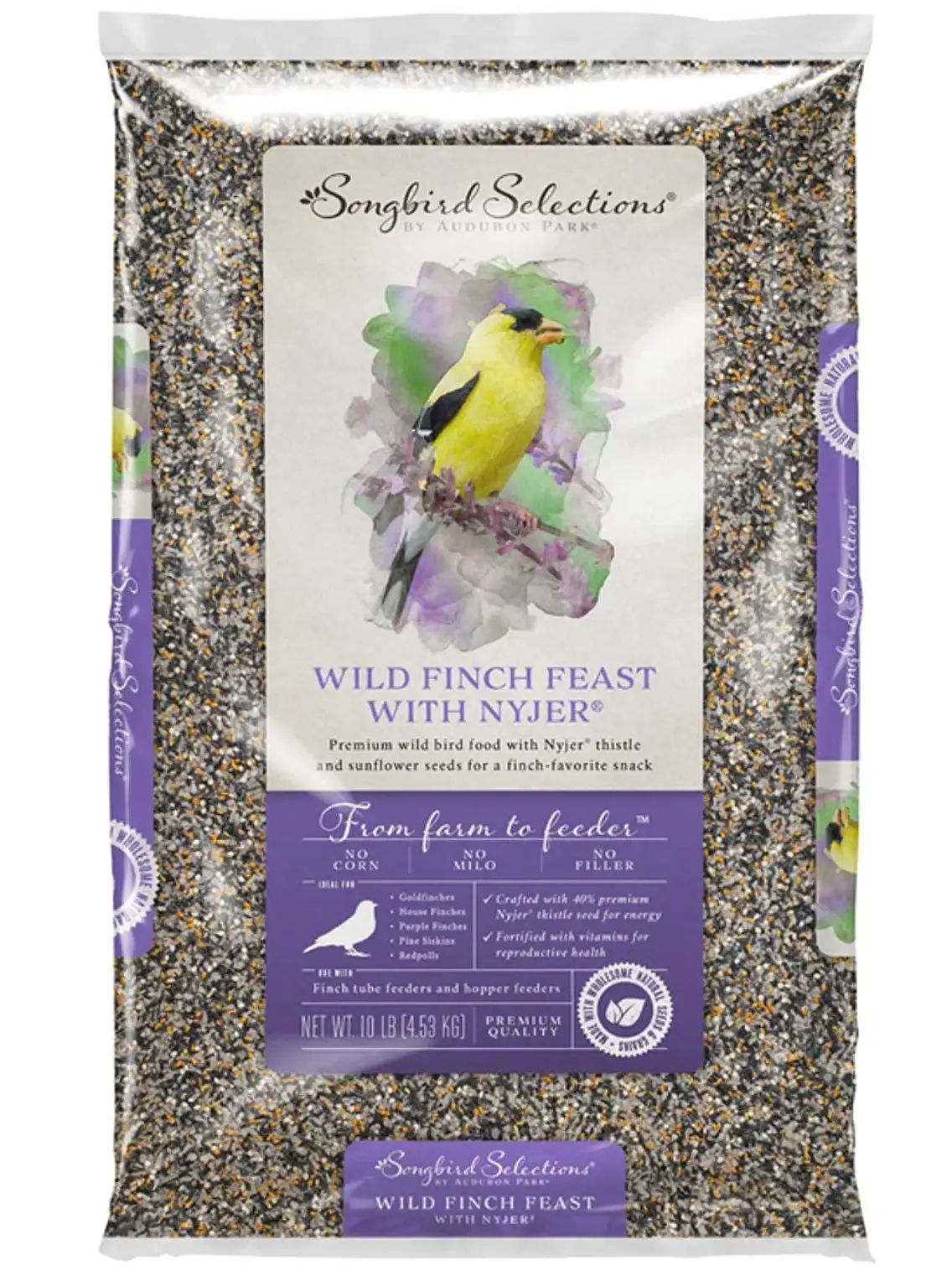 Songbird Selections 13634 Wild Finch Feast with Nyjer Wild Bird Food