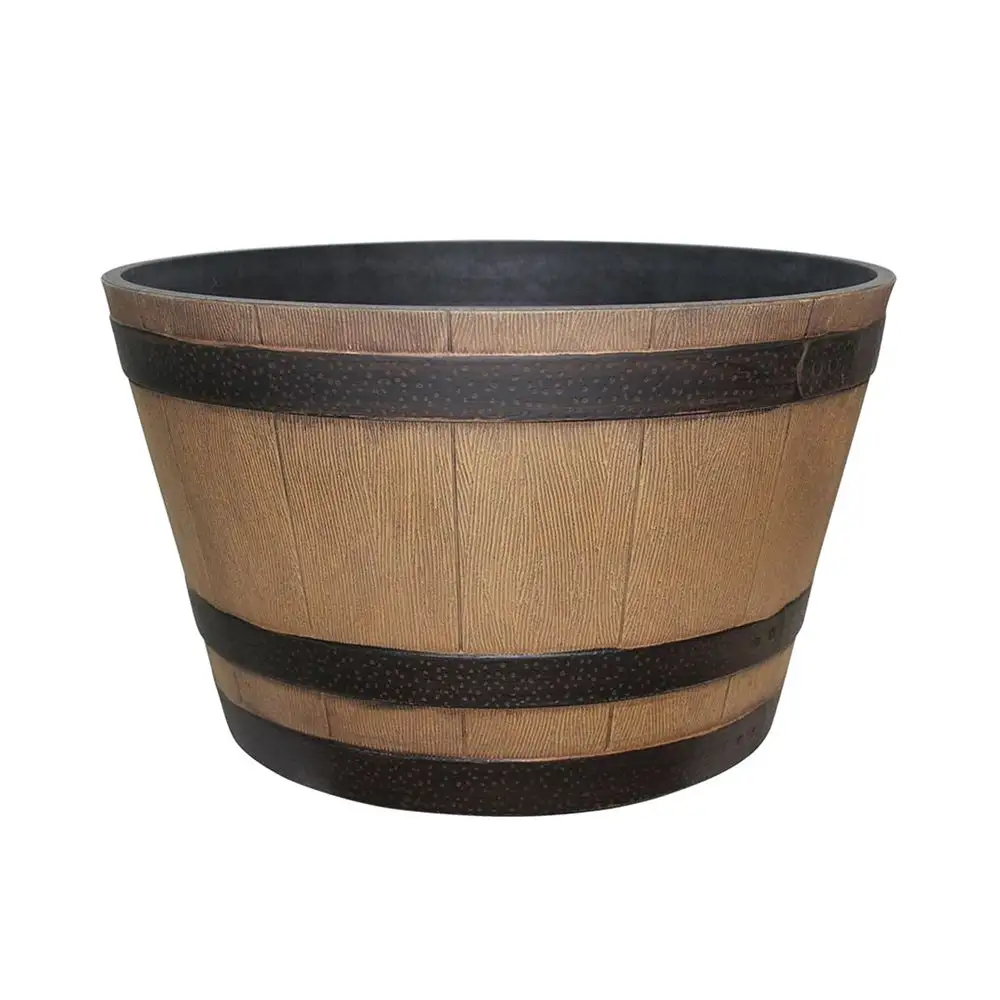 Southern Patio HDR-055471 Whiskey Barrel Planter