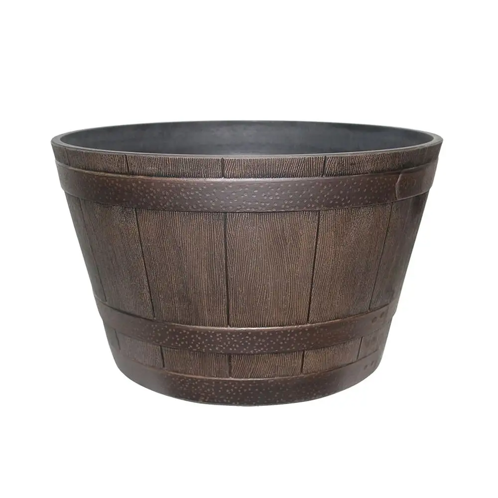 Southern Patio HDR-055464 Whiskey Barrel Planter