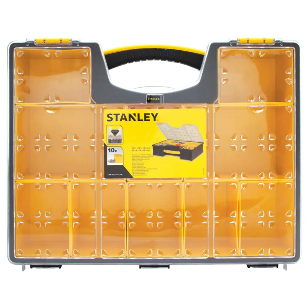 Stanley STST14710 10-Compartment Small Parts Organizer