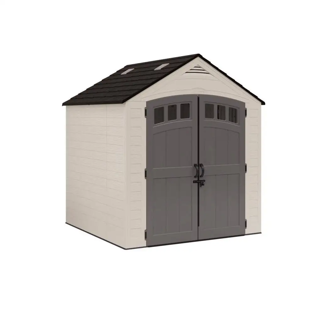 Suncast BMS7727 Cloverdale Storage Shed with Floor Kit