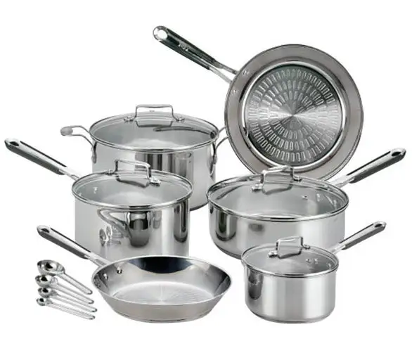 T-Fal E759SE64 PerofrmaPro Stainless Steel Cookware Set