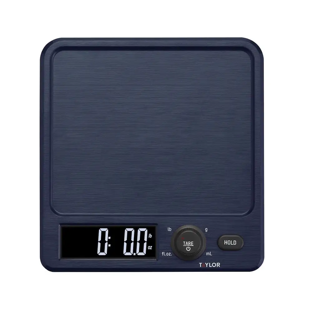 Taylor 5280827 Antimicrobial Kitchen Scale with Rotating Knob