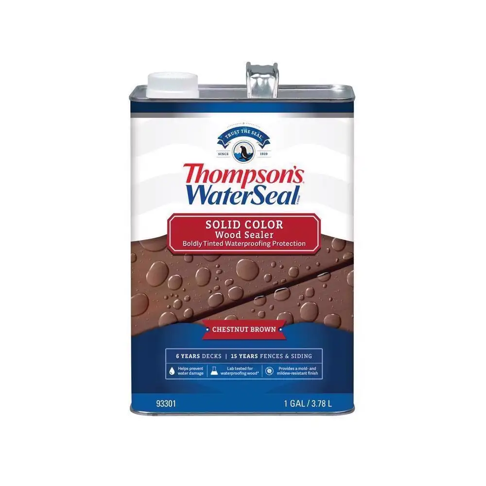 Thompson's WaterSeal TH.093301-16 Wood Sealer Waterproofing Wood Stain and Sealer