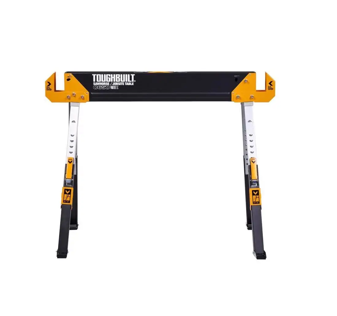 ToughBuilt TB-C650-0BES Adjustable Folding Sawhorse