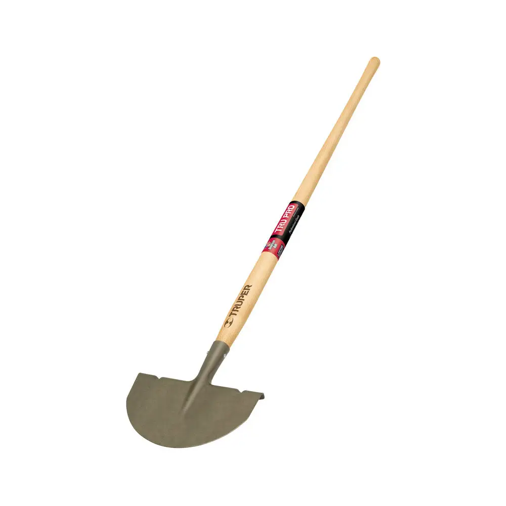 Truper EDG Tru-Pro Wood Handle Half Moon Edger