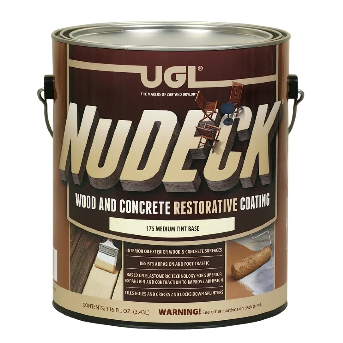 UGL 17513 NuDECK Wood and Concrete Restorative Coating