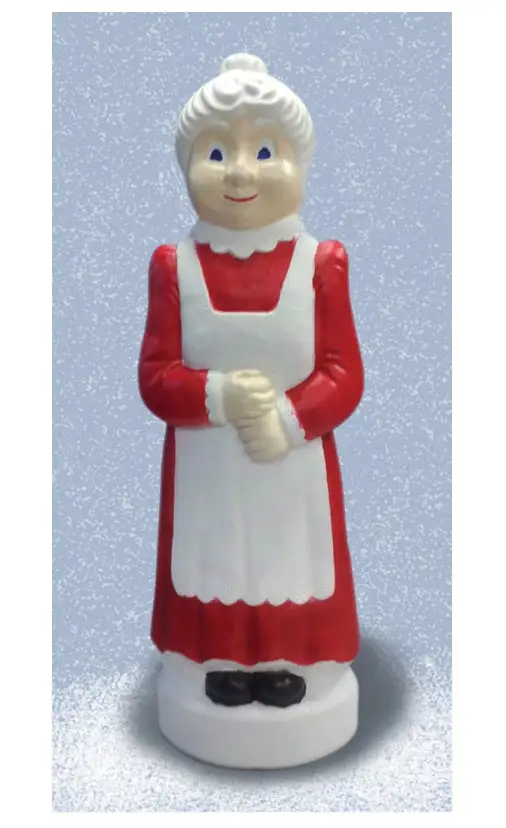 Union Products 74180 Christmas Mrs. Claus Blow Mold