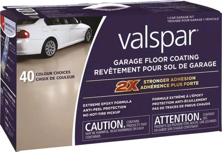 Valspar 81027C Long-Lasting Garage Floor Coating Kit