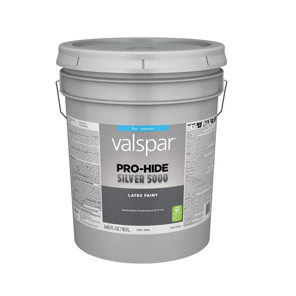 Valspar 028.0071000.008 Pro-Hide Silver 5000 Latex Paint