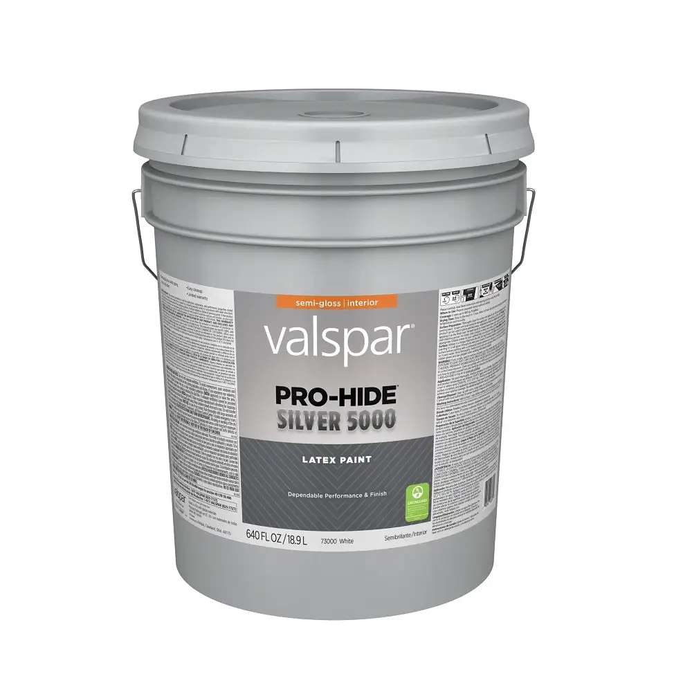 Valspar 028.0073000.008 Pro-Hide Silver Latex Paint