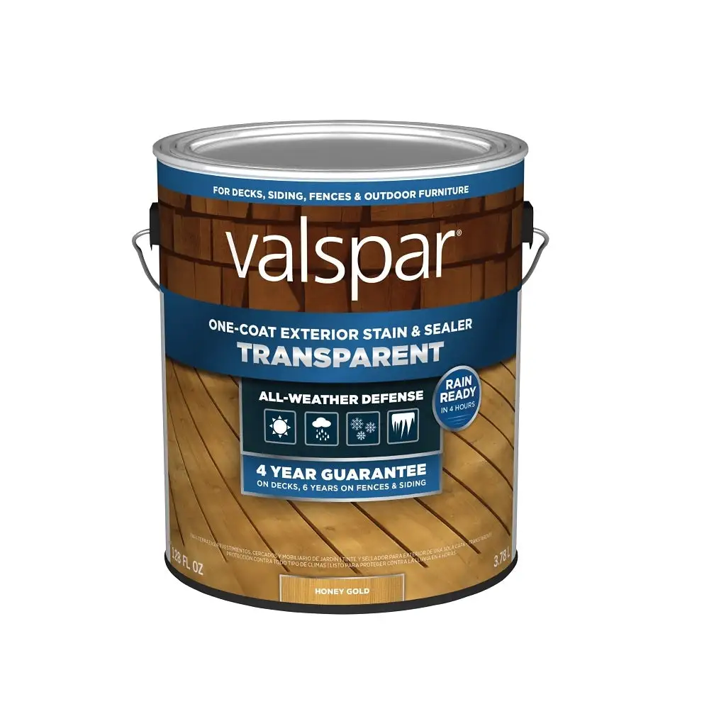 Valspar VL1028072-16 One-Coat Transparent Stain and Sealer