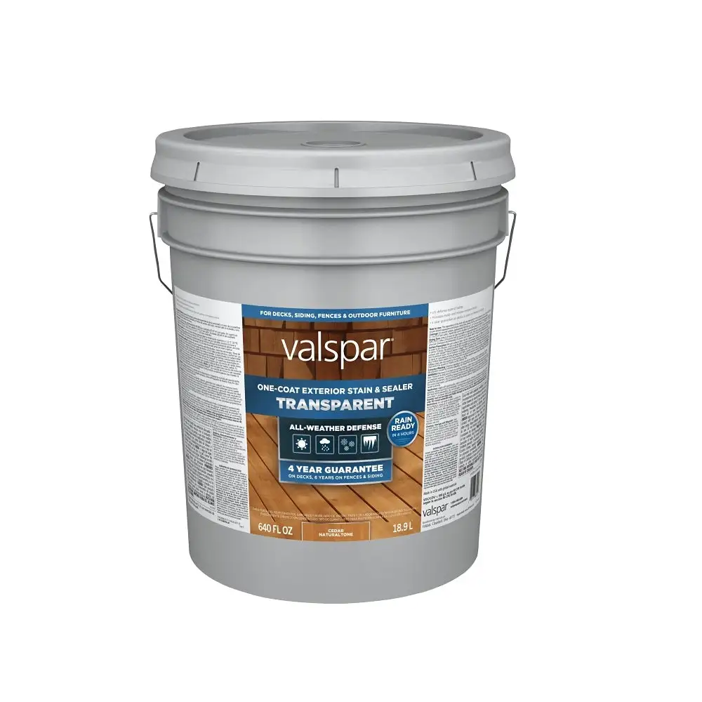 Valspar VL1028076-20 One-Coat Transparent Stain and Sealer