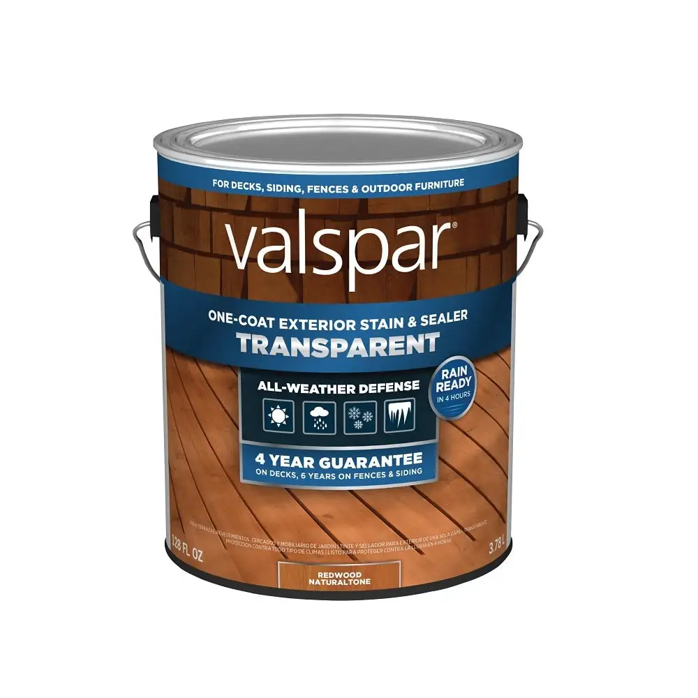 Valspar VL1028081-16 One-Coat Transparent Stain and Sealer