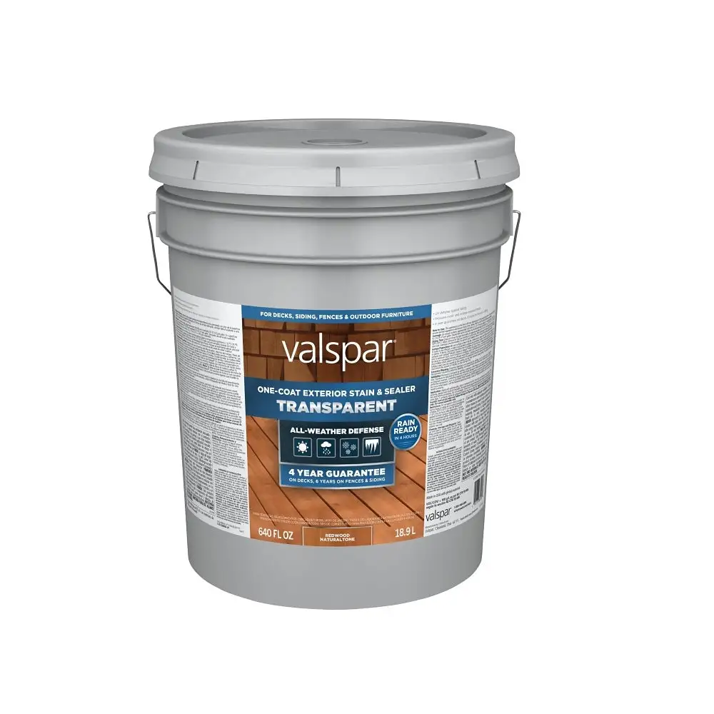 Valspar VL1028082-20 One-Coat Transparent Stain and Sealer