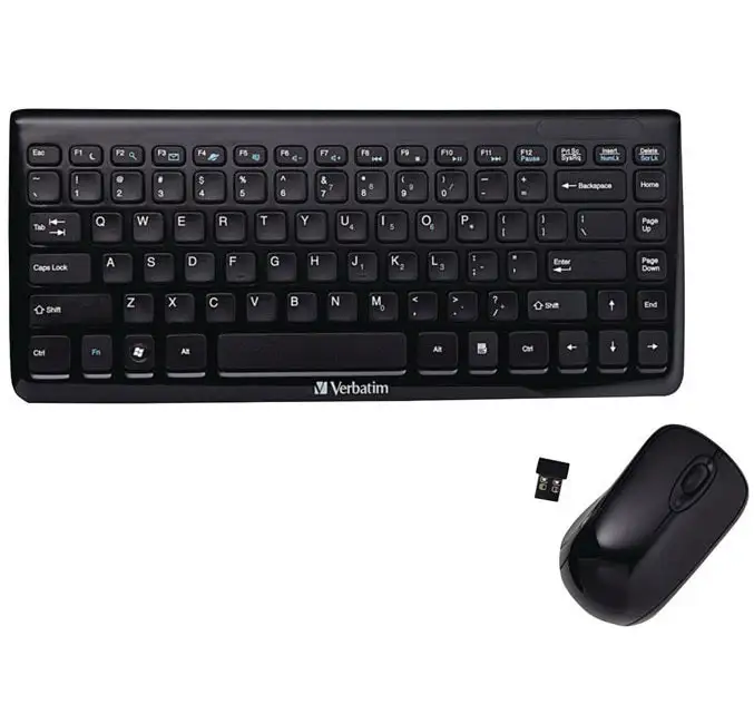 Verbatim VTM97472 Wireless Keyboard & Optical Mouse