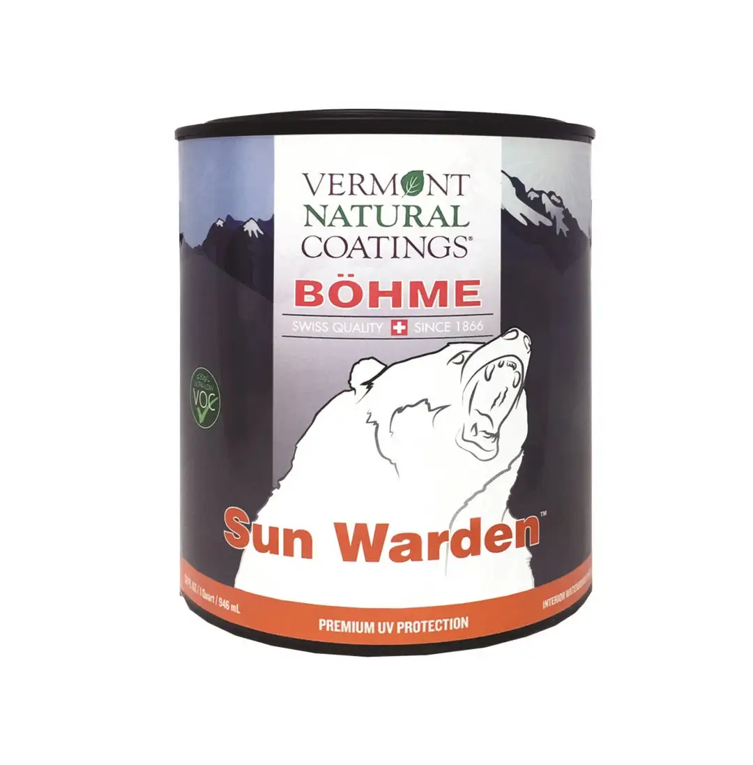 Vermont Natural Coatings 101992 Sun Warden Waterborne Wood Finish