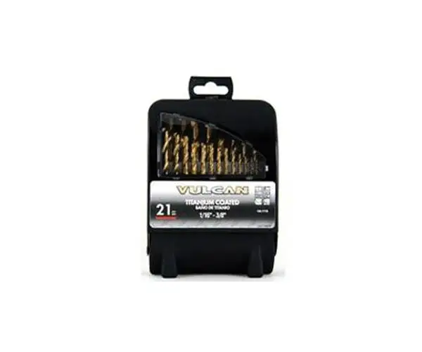 Vulcan 211990OR 3-Flat Shank Drill Bit Set