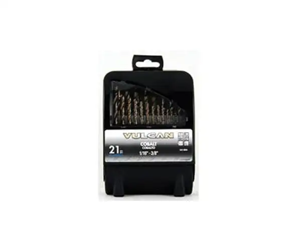 Vulcan 203380OR Metal Index Drill Bit Set