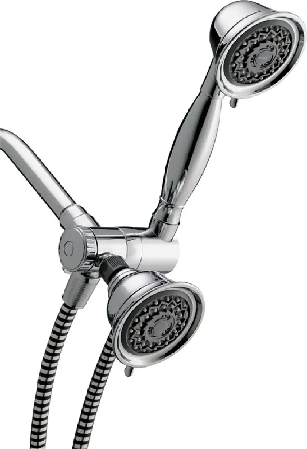 Waterpik VAT313E/343E 3 Spray Functions Hand-Held Dual Showerhead