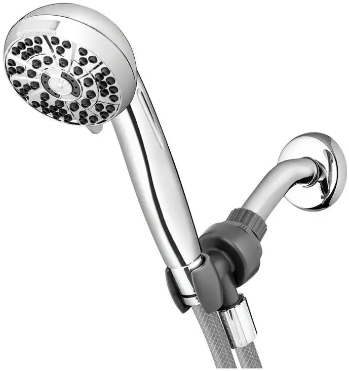 Waterpik XAS-643E PowerPulse 6 Settings Handheld Showerhead