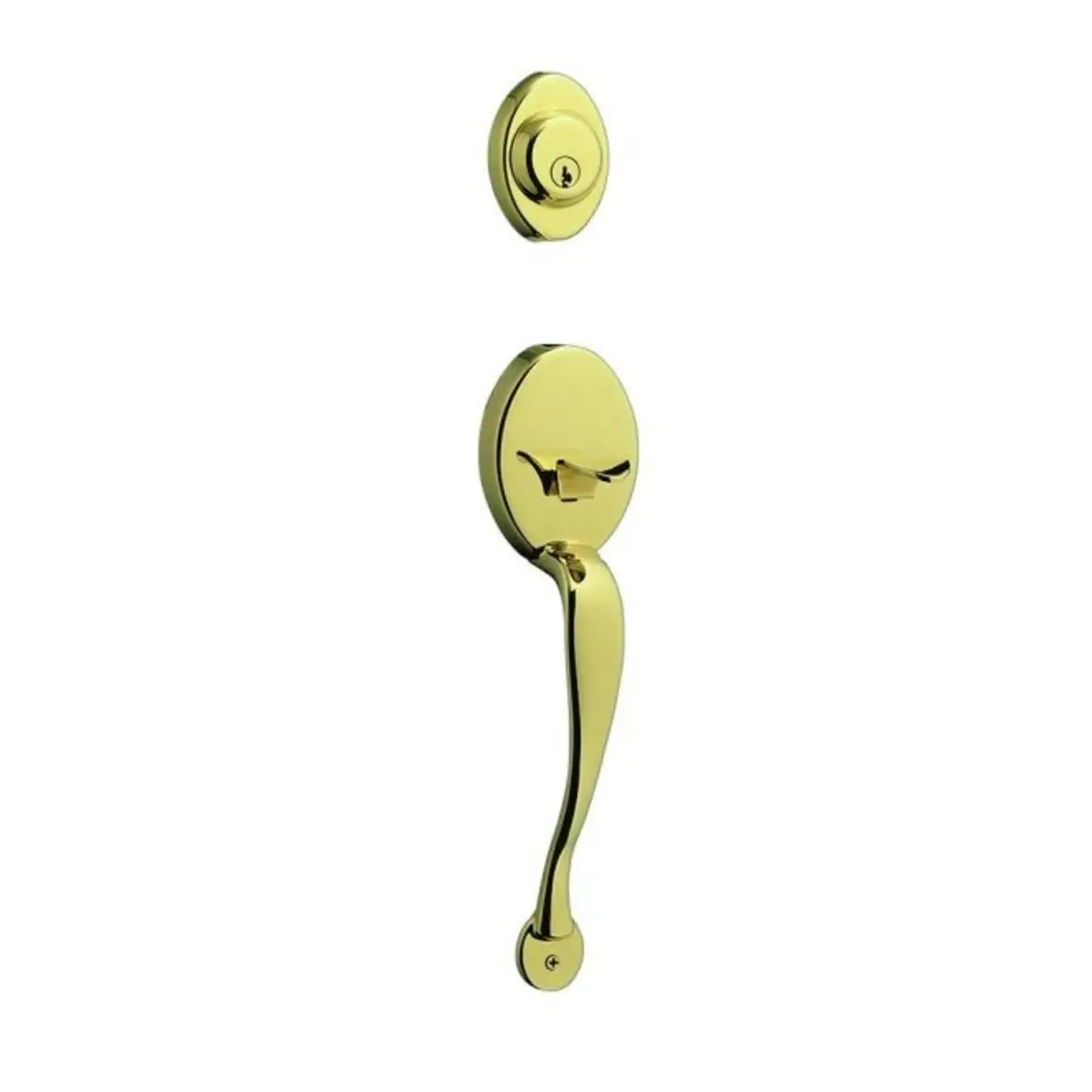 Weiser Lock GA71A3BR Exterior Augusta Dummy Handleset