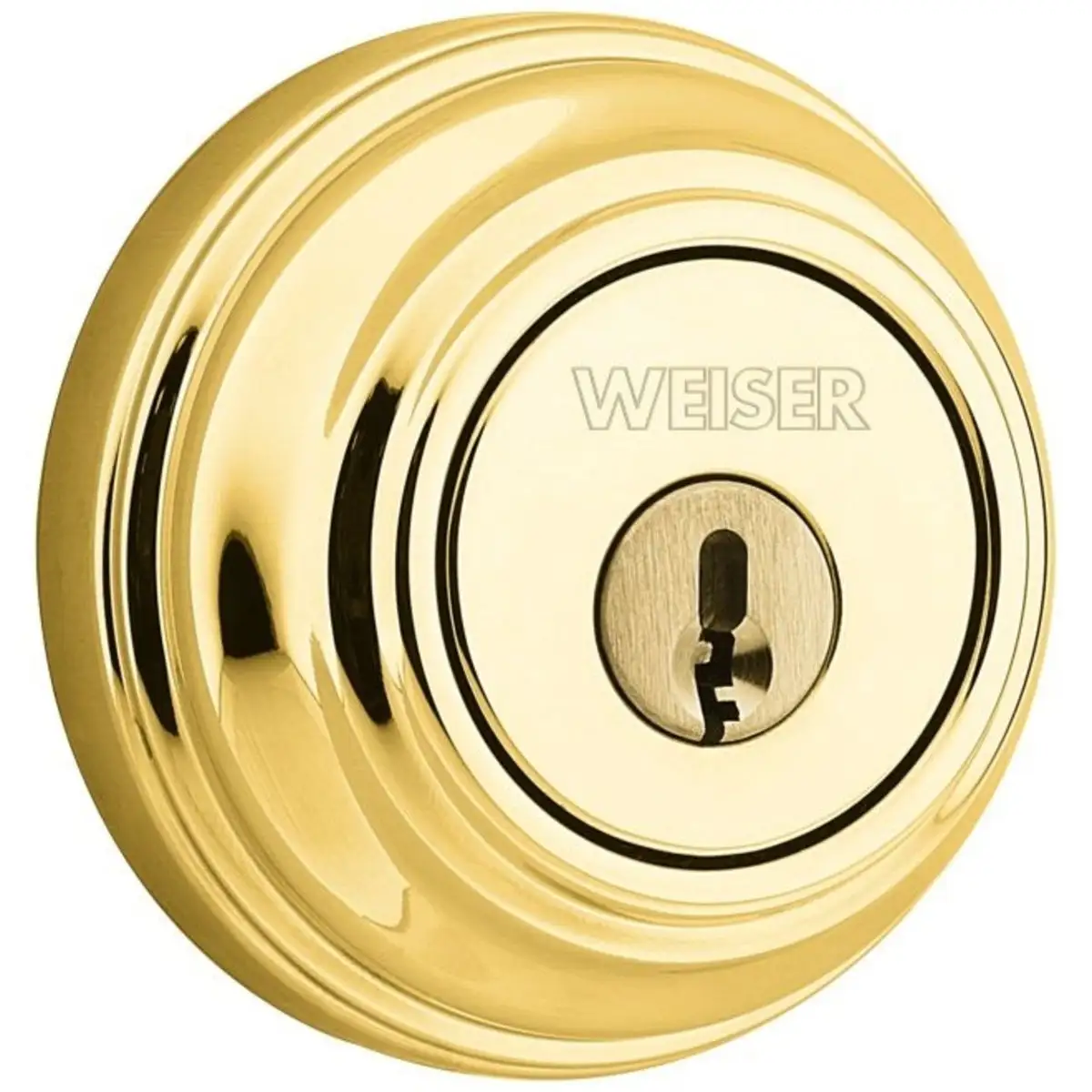 Weiser Lock GCD94713BRS Single Cylinder Deadbolt