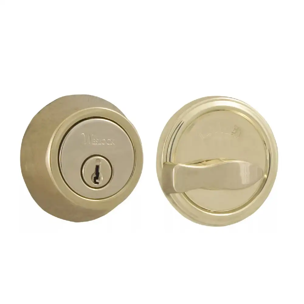 Weslock 00671-B-3SL23 600-Series Single Cylinder Deadbolt