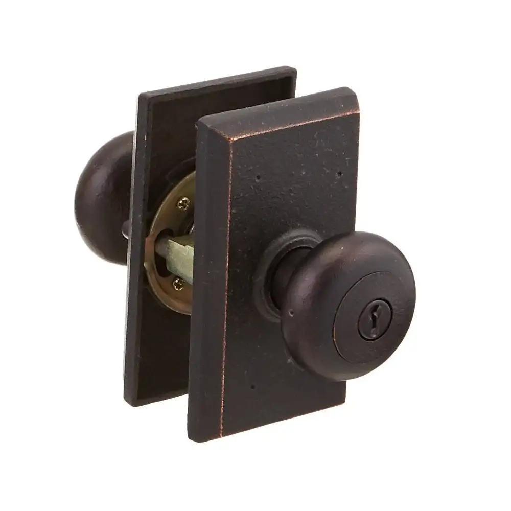 Weslock 07340F1F1SL23 Wexford Square Entry Door Knob