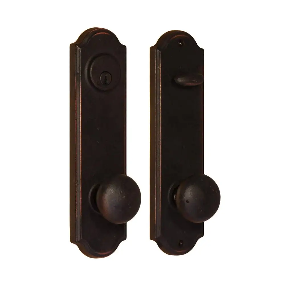 Weslock L7641F1F1SL2D Wexford Single Cylinder Deadbolt Passage Lock