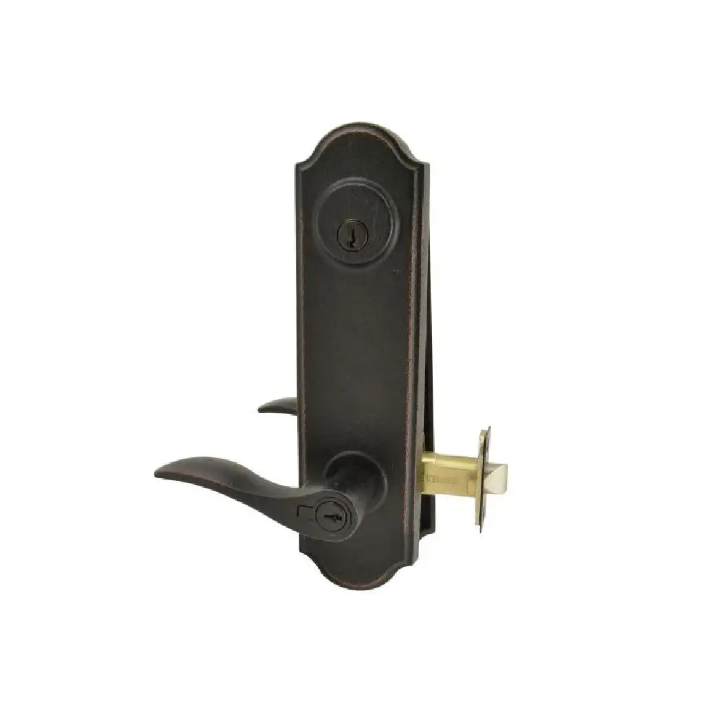 Weslock L7651H1H1SL2D Left Hand Carlow Single Cylinder Deadbolt Keylock