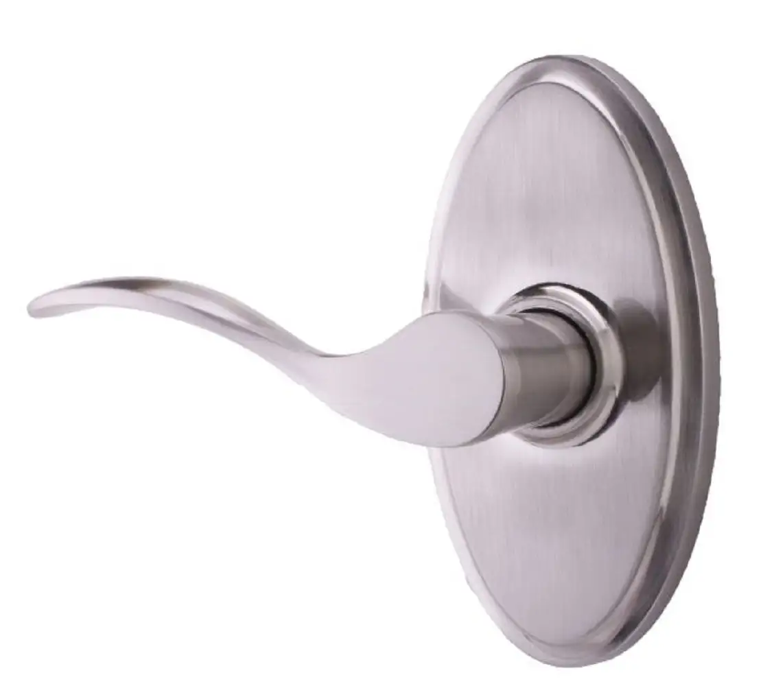 Weslock L2700UNUNSL20 Left Hand Bordeau Oval Passage Door Lever