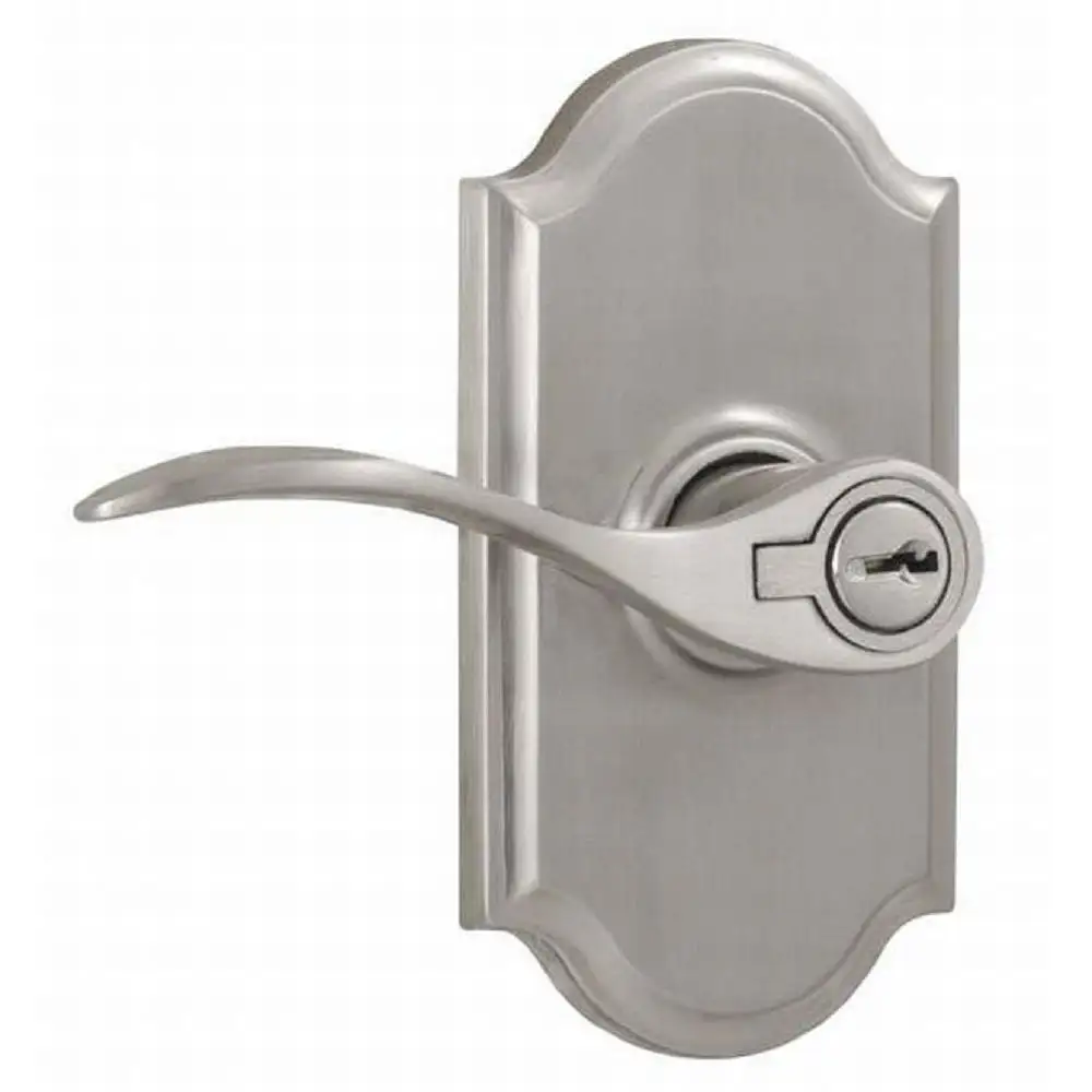 Weslock L1740UNUNSL23 Left Hand Bordeau Premiere Entry Door Lever