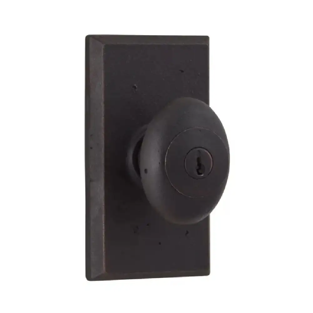 Weslock 07340M1M1SL23 Durham Square Entry Door Knob