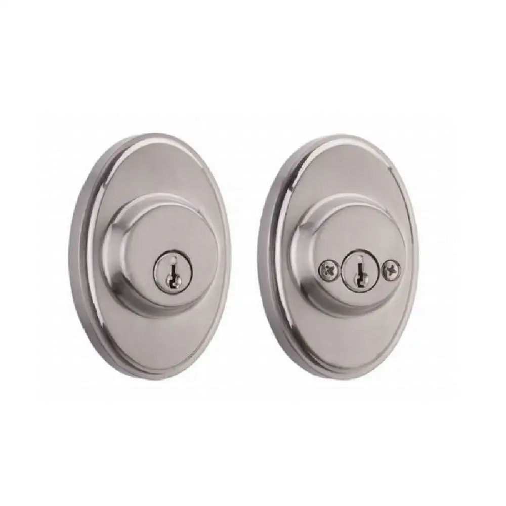 Weslock 02772-N-NSL23 Elegance Double Cylinder Oval Deadbolt