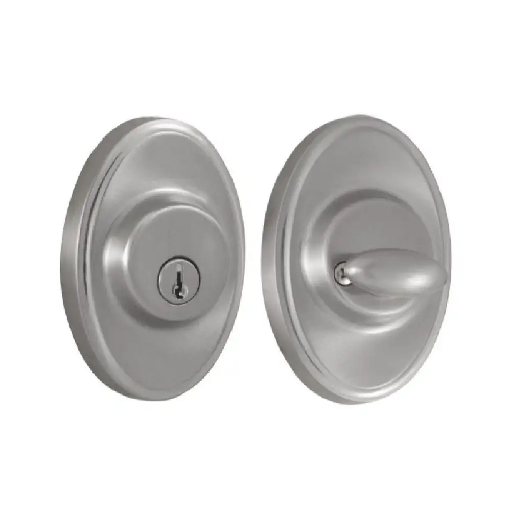 Weslock 02771-N-NSL23 Elegance Single Cylinder Oval Deadbolt